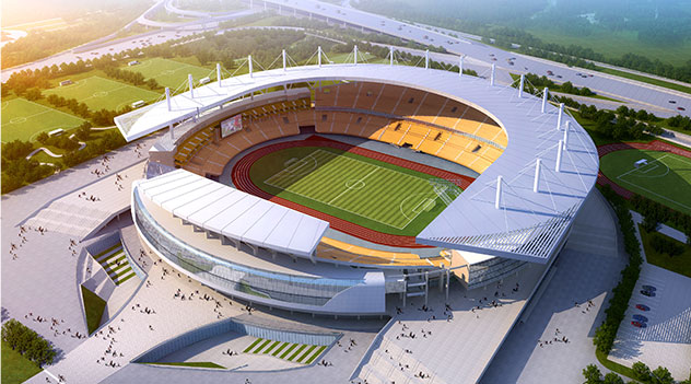 大跨度空間鋼結構